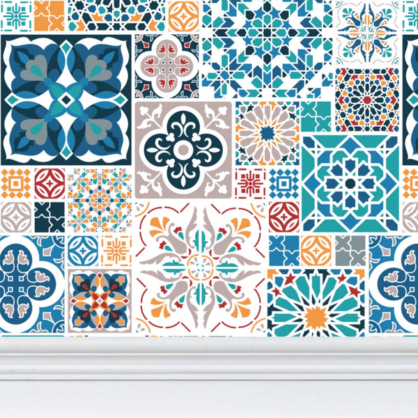 Repeat Pattern Wallpaper Moroccan Tile Design