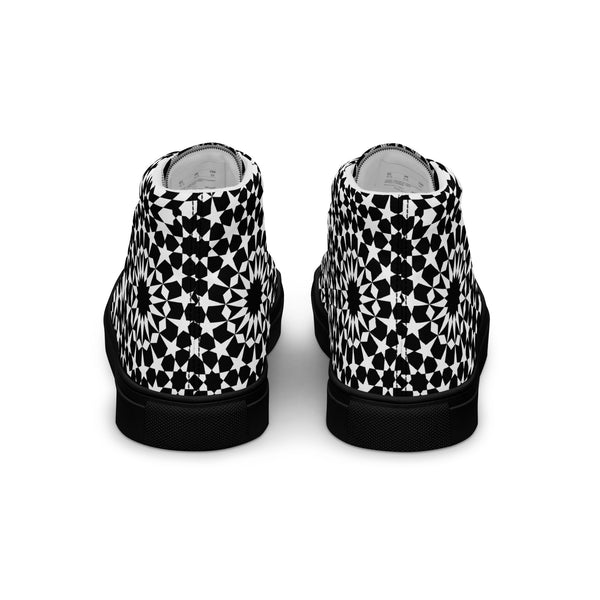 Women's Moroccan Design High Top Shoes