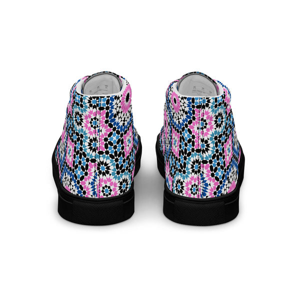 Women's Moroccan Design High Top Shoes