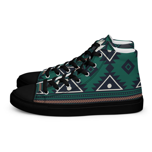 Women's Moroccan Design High Top Shoes