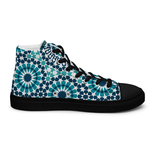 Women's Moroccan Design High Top Shoes