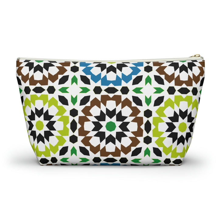 Colorful Accessory Pouch w T-bottom Moroccan Design - Souvenirs | Tours | Hotels | Restaurants