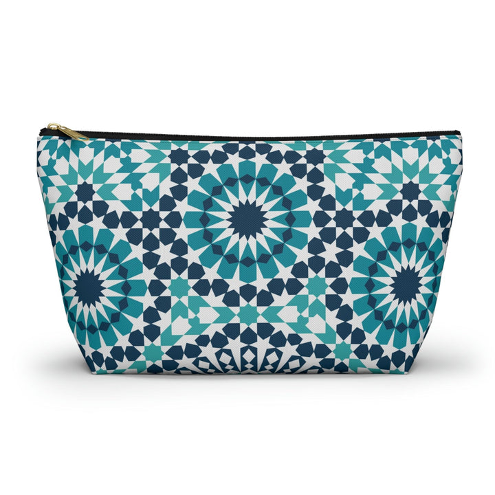 Colorful Accessory Pouch w T-bottom Moroccan Design - Souvenirs | Tours | Hotels | Restaurants