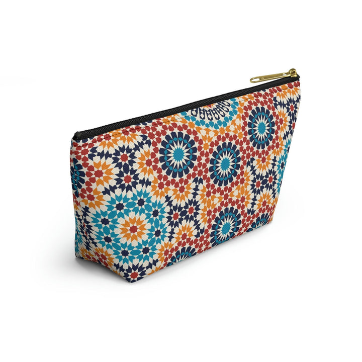 Colorful Pouch w T-bottom Moroccan Design - Souvenirs | Tours | Hotels | Restaurants