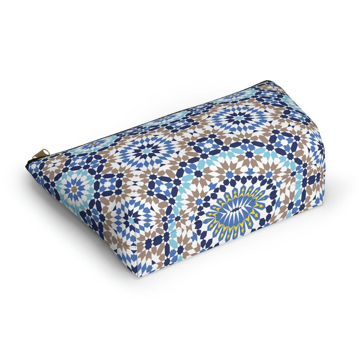 Colorful Accessory Pouch w T-bottom Moroccan Design - Souvenirs | Tours | Hotels | Restaurants