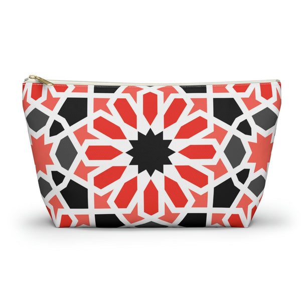 Colorful Accessory Pouch w T-bottom Moroccan Design - Souvenirs | Tours | Hotels | Restaurants