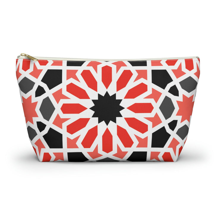 Colorful Accessory Pouch w T-bottom Moroccan Design - Souvenirs | Tours | Hotels | Restaurants