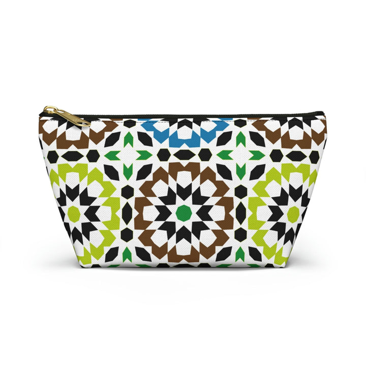 Colorful Accessory Pouch w T-bottom Moroccan Design - Souvenirs | Tours | Hotels | Restaurants