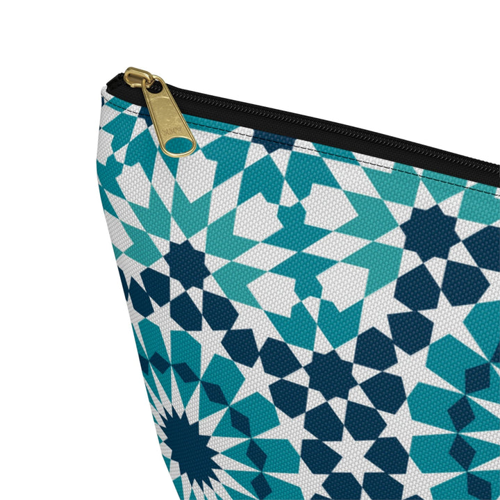 Colorful Accessory Pouch w T-bottom Moroccan Design - Souvenirs | Tours | Hotels | Restaurants