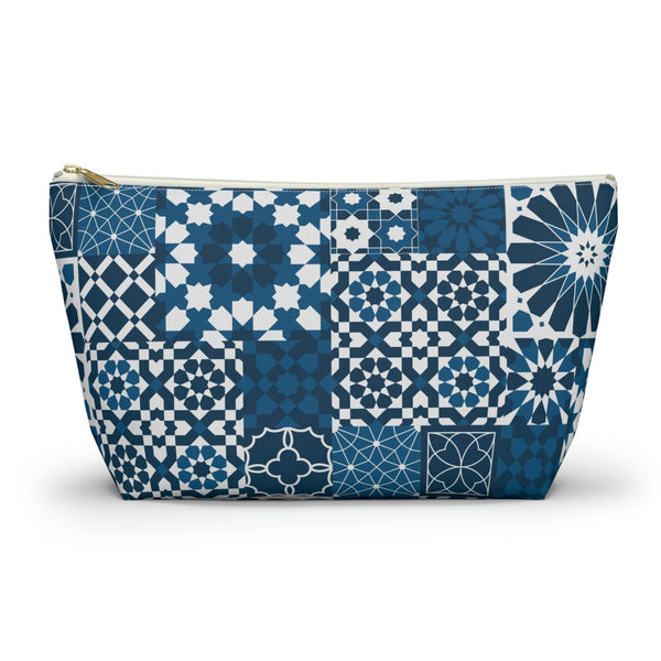 Colorful Accessory Pouch w T-bottom Moroccan Design - Souvenirs | Tours | Hotels | Restaurants