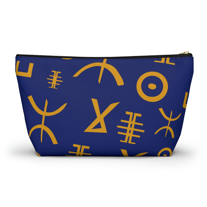 Colorful Accessory Pouch w T-bottom Moroccan Design - Souvenirs | Tours | Hotels | Restaurants