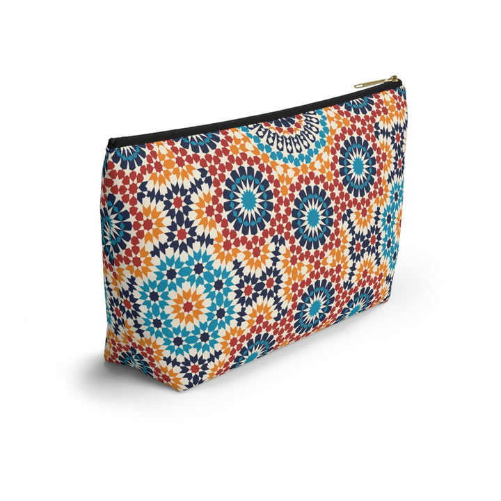 Colorful Pouch w T-bottom Moroccan Design - Souvenirs | Tours | Hotels | Restaurants