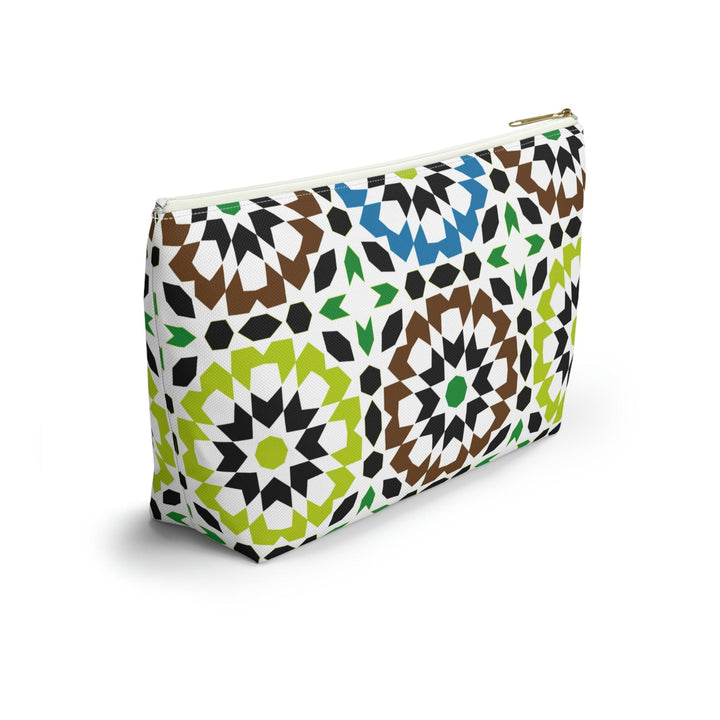 Colorful Accessory Pouch w T-bottom Moroccan Design - Souvenirs | Tours | Hotels | Restaurants