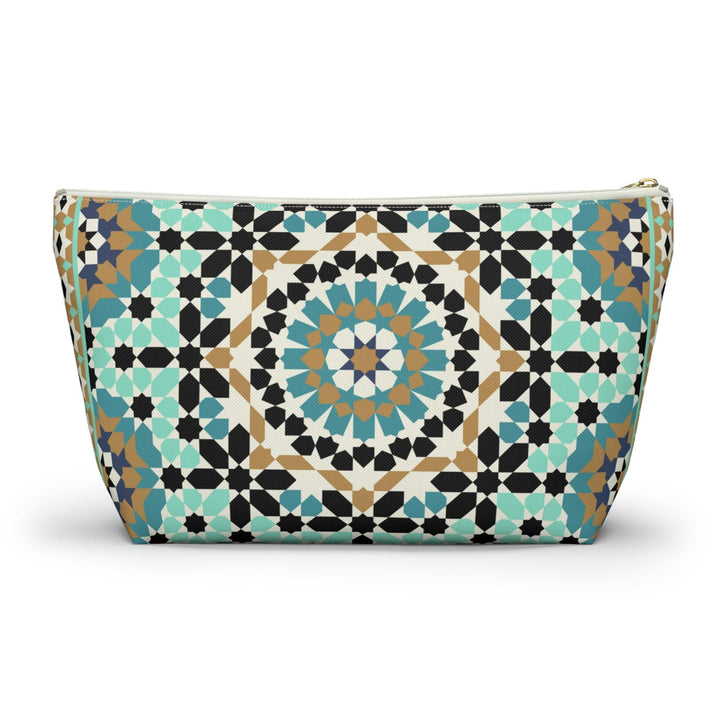 Colorful Accessory Pouch w T-bottom Moroccan Design - Souvenirs | Tours | Hotels | Restaurants