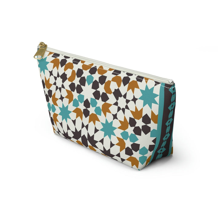 Colorful Accessory Pouch w T-bottom Moroccan Design - Souvenirs | Tours | Hotels | Restaurants