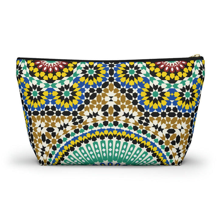 Colorful Accessory Pouch w T-bottom Moroccan Design - Souvenirs | Tours | Hotels | Restaurants