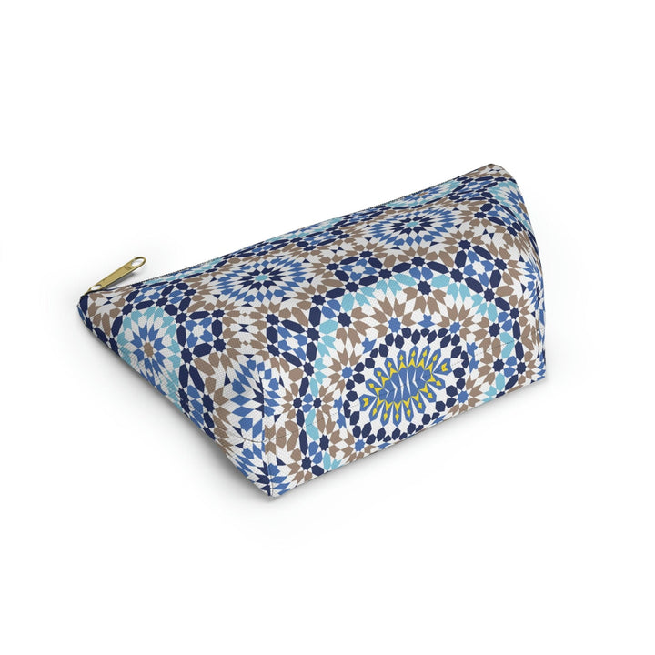 Colorful Accessory Pouch w T-bottom Moroccan Design - Souvenirs | Tours | Hotels | Restaurants