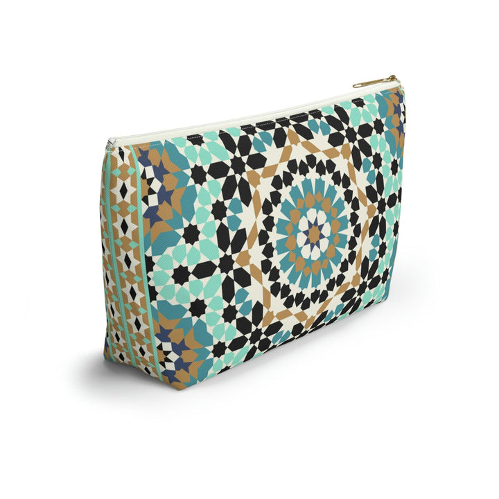 Colorful Accessory Pouch w T-bottom Moroccan Design - Souvenirs | Tours | Hotels | Restaurants