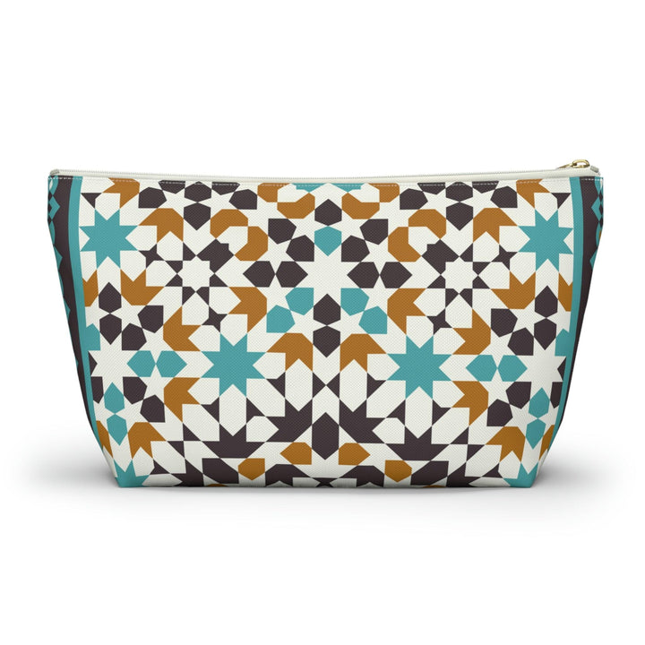 Colorful Accessory Pouch w T-bottom Moroccan Design - Souvenirs | Tours | Hotels | Restaurants