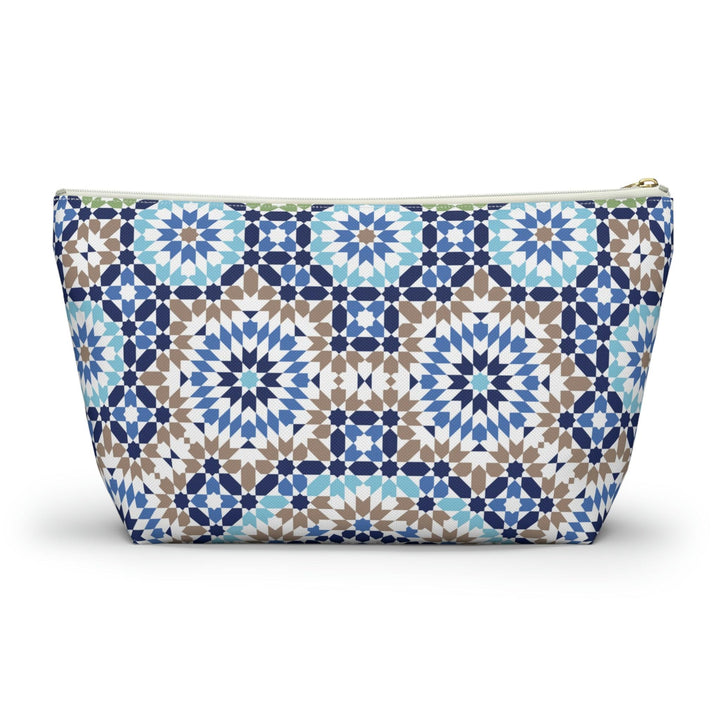 Colorful Accessory Pouch w T-bottom Moroccan Design - Souvenirs | Tours | Hotels | Restaurants