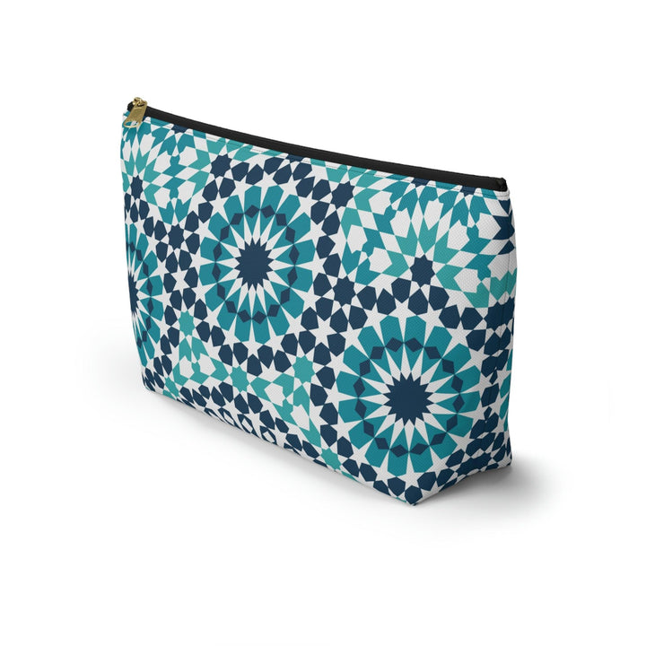 Colorful Accessory Pouch w T-bottom Moroccan Design - Souvenirs | Tours | Hotels | Restaurants