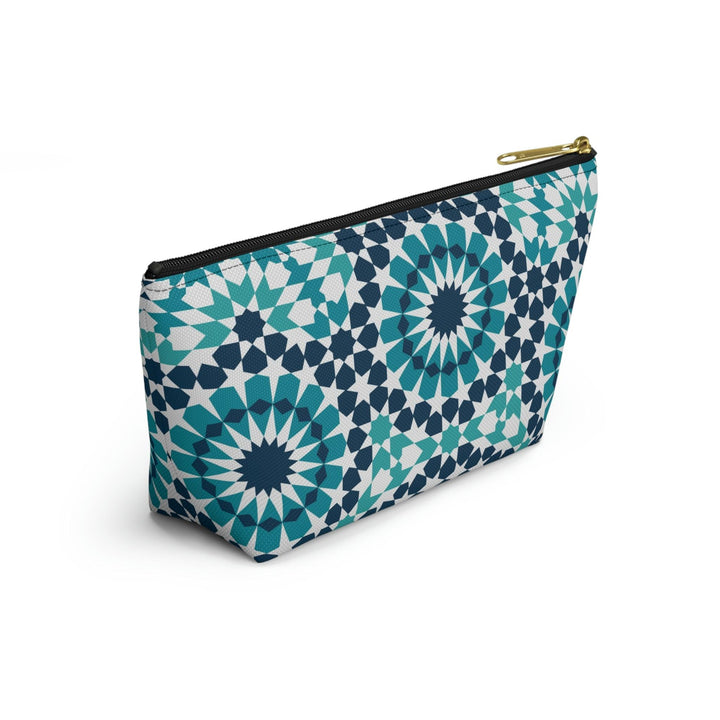 Colorful Accessory Pouch w T-bottom Moroccan Design - Souvenirs | Tours | Hotels | Restaurants