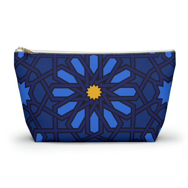 Colorful Accessory Pouch w T-bottom Moroccan Design - Souvenirs | Tours | Hotels | Restaurants