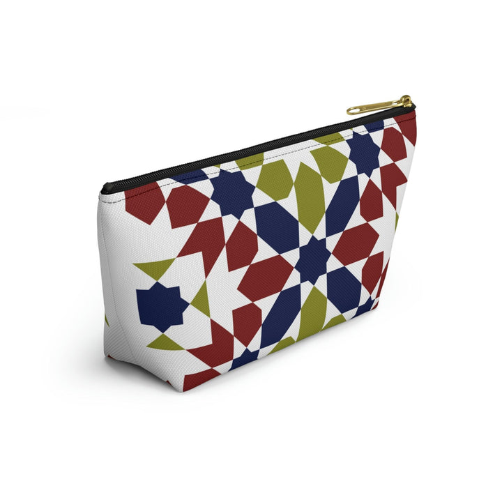 Colorful Accessory Pouch w T-bottom Moroccan Design - Souvenirs | Tours | Hotels | Restaurants