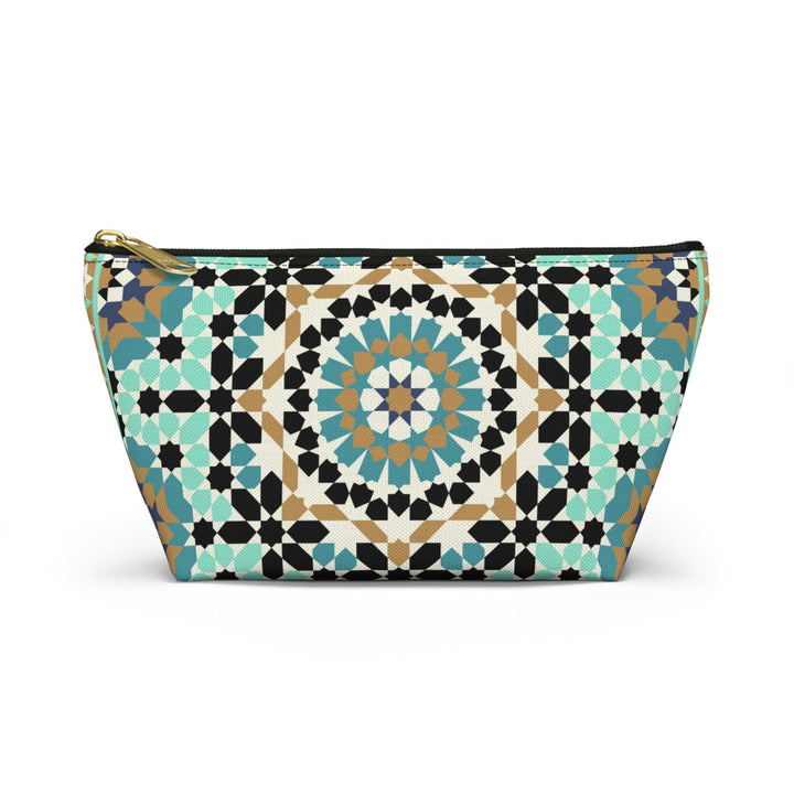 Colorful Accessory Pouch w T-bottom Moroccan Design - Souvenirs | Tours | Hotels | Restaurants