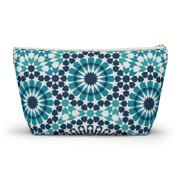 Colorful Accessory Pouch w T-bottom Moroccan Design - Souvenirs | Tours | Hotels | Restaurants