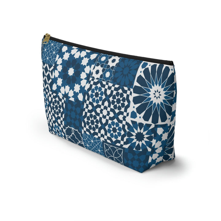 Colorful Accessory Pouch w T-bottom Moroccan Design - Souvenirs | Tours | Hotels | Restaurants