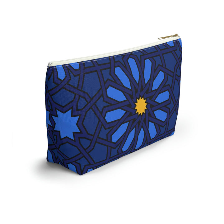 Colorful Accessory Pouch w T-bottom Moroccan Design - Souvenirs | Tours | Hotels | Restaurants