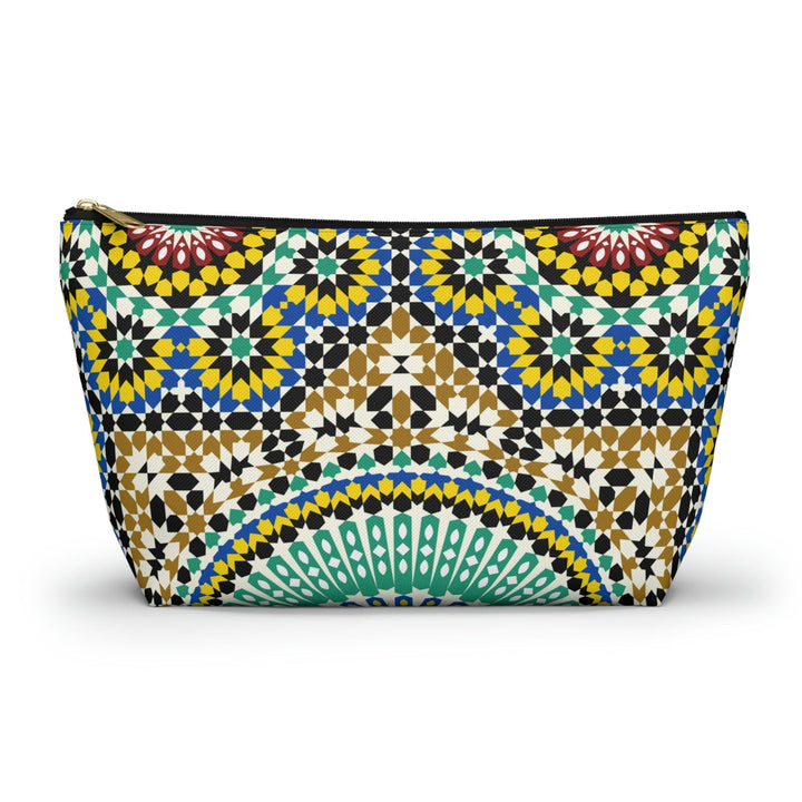 Colorful Accessory Pouch w T-bottom Moroccan Design - Souvenirs | Tours | Hotels | Restaurants