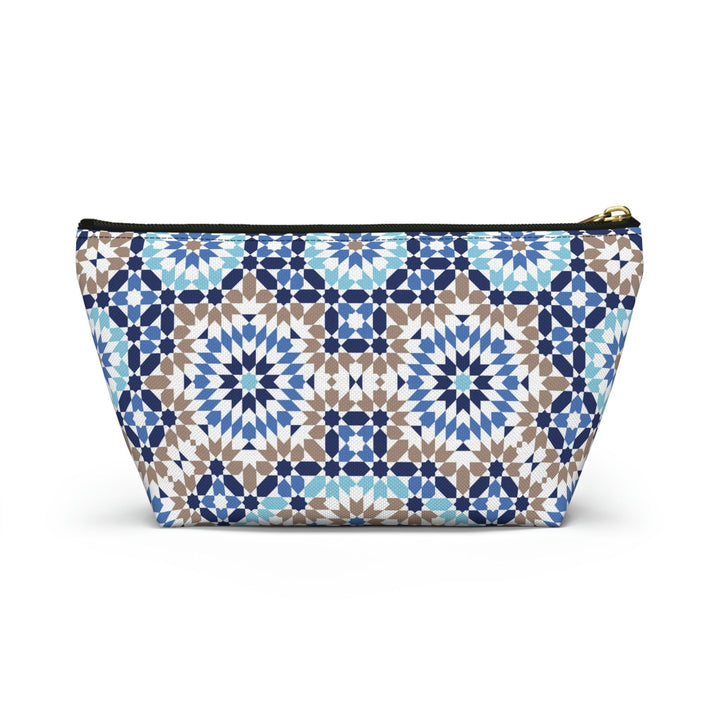 Colorful Accessory Pouch w T-bottom Moroccan Design - Souvenirs | Tours | Hotels | Restaurants