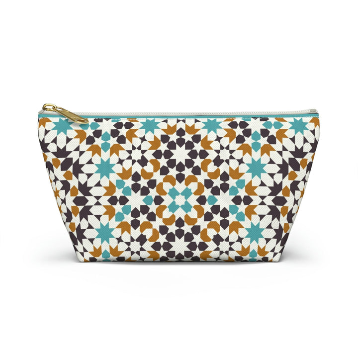 Colorful Accessory Pouch w T-bottom Moroccan Design - Souvenirs | Tours | Hotels | Restaurants