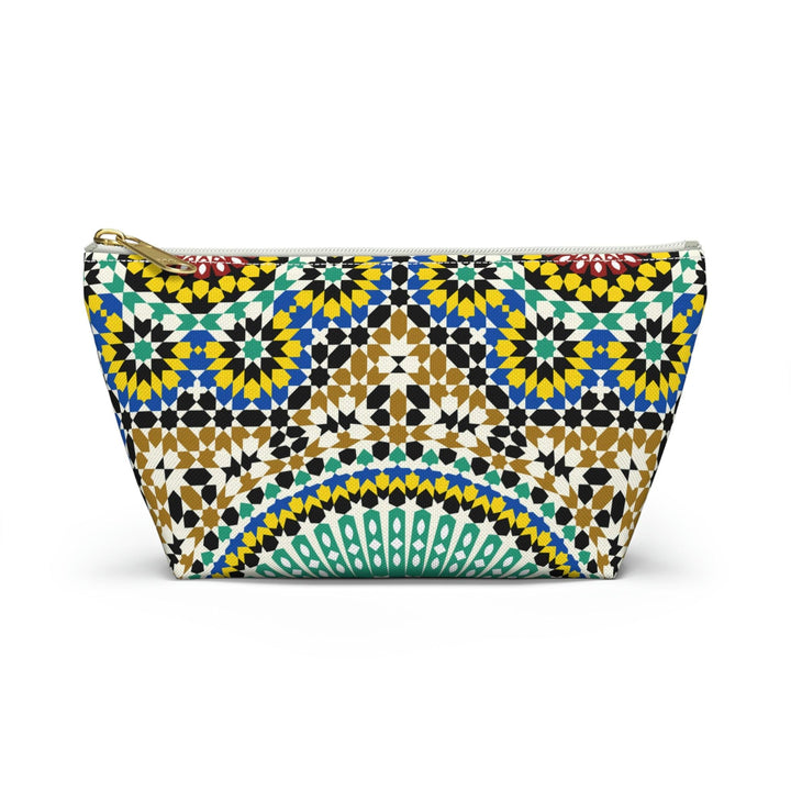 Colorful Accessory Pouch w T-bottom Moroccan Design - Souvenirs | Tours | Hotels | Restaurants