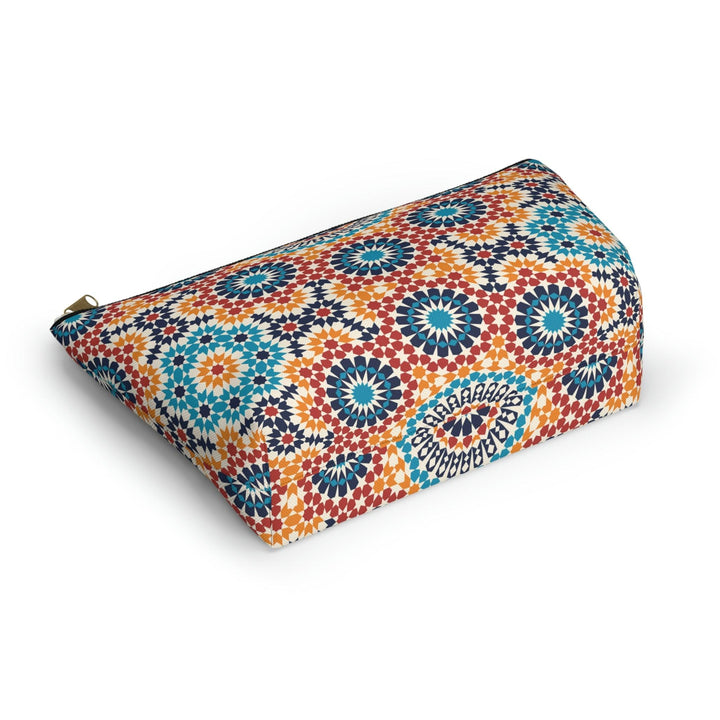 Colorful Pouch w T-bottom Moroccan Design - Souvenirs | Tours | Hotels | Restaurants