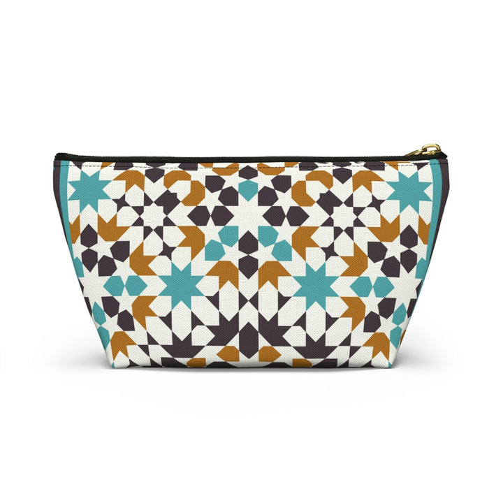 Colorful Accessory Pouch w T-bottom Moroccan Design - Souvenirs | Tours | Hotels | Restaurants