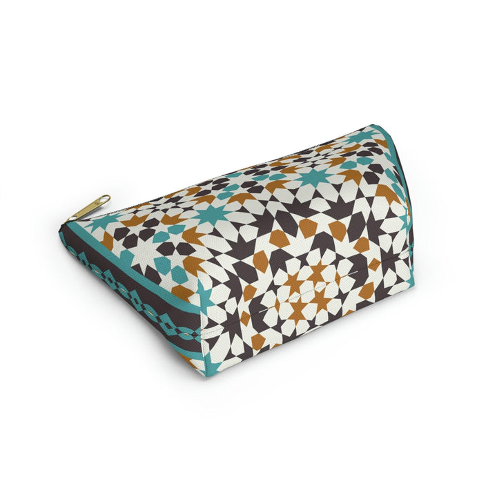 Colorful Accessory Pouch w T-bottom Moroccan Design - Souvenirs | Tours | Hotels | Restaurants