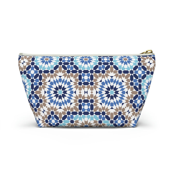 Colorful Accessory Pouch w T-bottom Moroccan Design - Souvenirs | Tours | Hotels | Restaurants