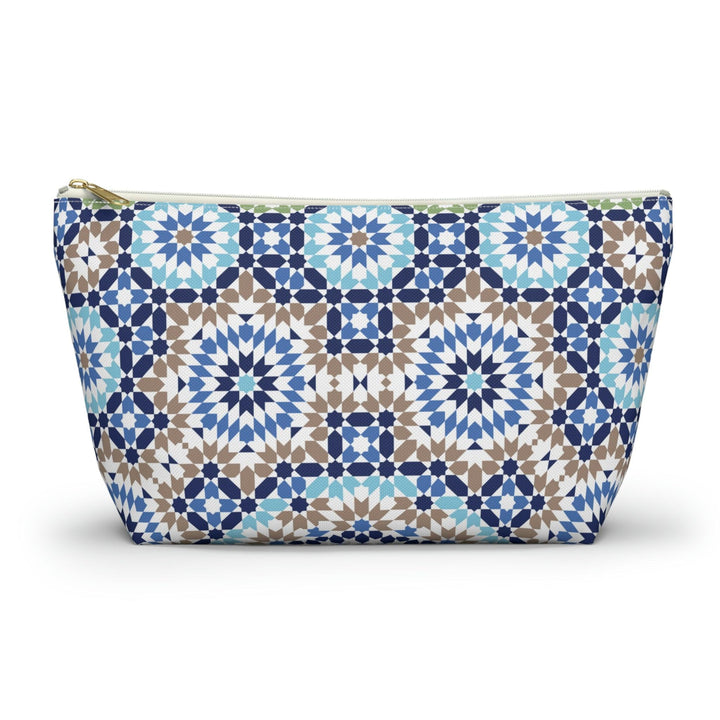 Colorful Accessory Pouch w T-bottom Moroccan Design - Souvenirs | Tours | Hotels | Restaurants