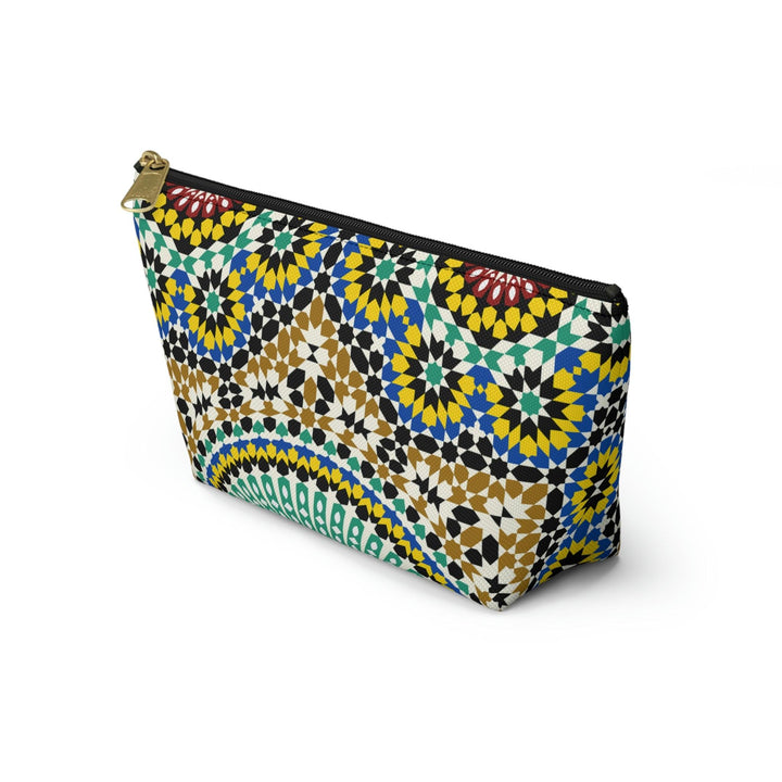 Colorful Accessory Pouch w T-bottom Moroccan Design - Souvenirs | Tours | Hotels | Restaurants