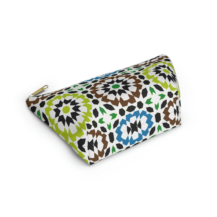 Colorful Accessory Pouch w T-bottom Moroccan Design - Souvenirs | Tours | Hotels | Restaurants