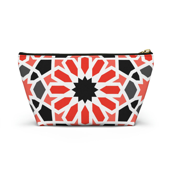 Colorful Accessory Pouch w T-bottom Moroccan Design - Souvenirs | Tours | Hotels | Restaurants