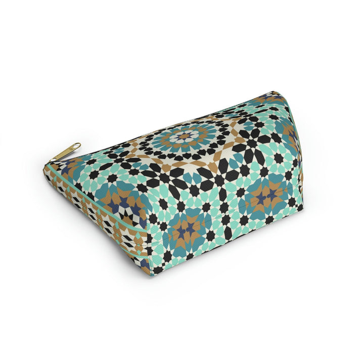 Colorful Accessory Pouch w T-bottom Moroccan Design - Souvenirs | Tours | Hotels | Restaurants