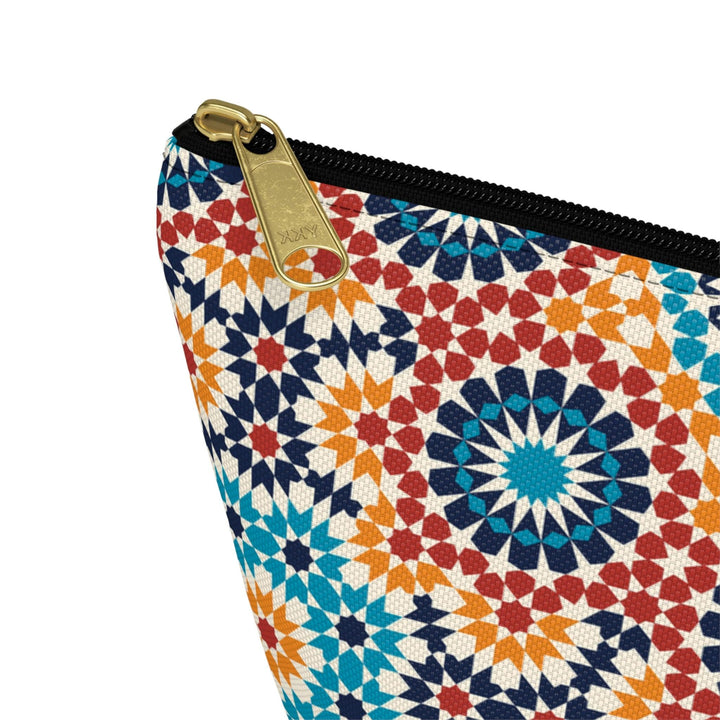 Colorful Pouch w T-bottom Moroccan Design - Souvenirs | Tours | Hotels | Restaurants