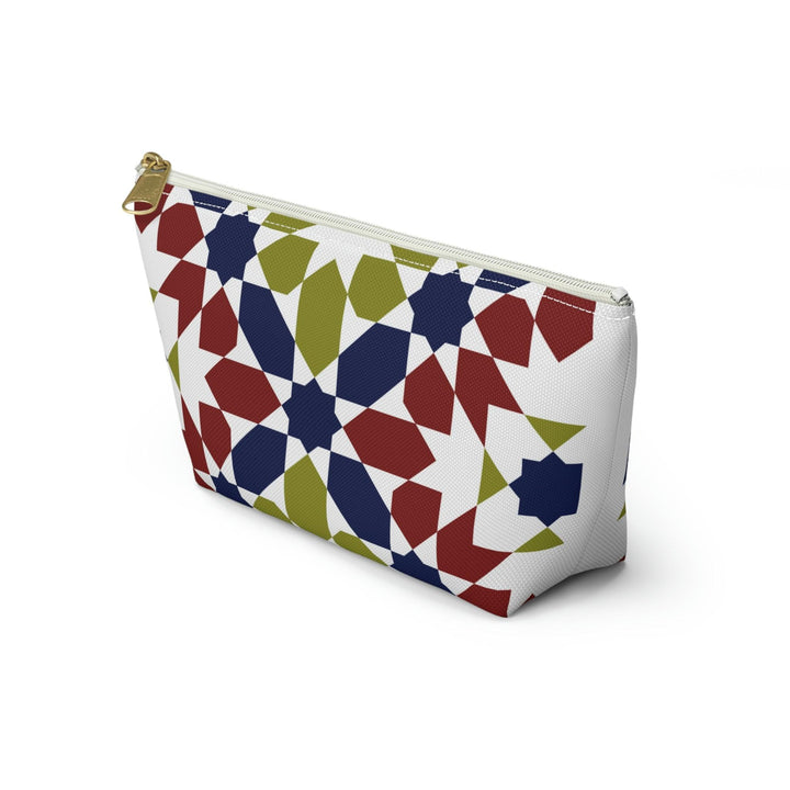 Colorful Accessory Pouch w T-bottom Moroccan Design - Souvenirs | Tours | Hotels | Restaurants