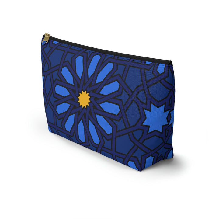 Colorful Accessory Pouch w T-bottom Moroccan Design - Souvenirs | Tours | Hotels | Restaurants