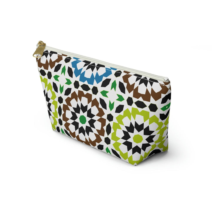 Colorful Accessory Pouch w T-bottom Moroccan Design - Souvenirs | Tours | Hotels | Restaurants