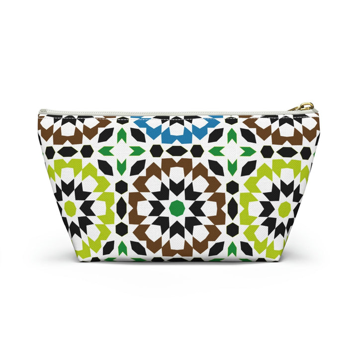 Colorful Accessory Pouch w T-bottom Moroccan Design - Souvenirs | Tours | Hotels | Restaurants